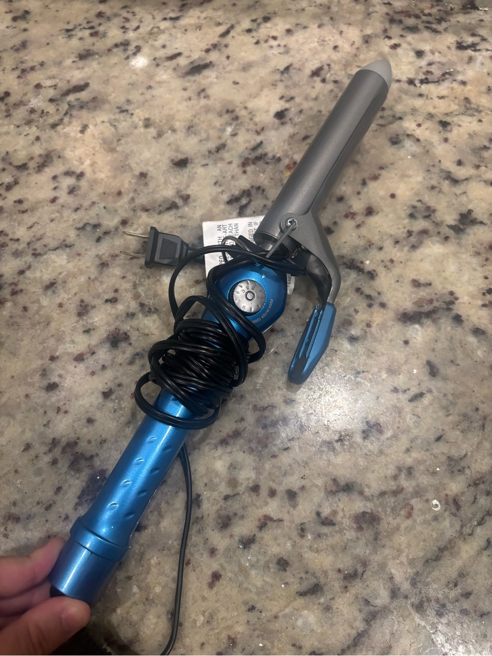 Babyliss PRO Nano Titanium 1" Spring Curling Iron BNT100S Adjustable Heat Tested